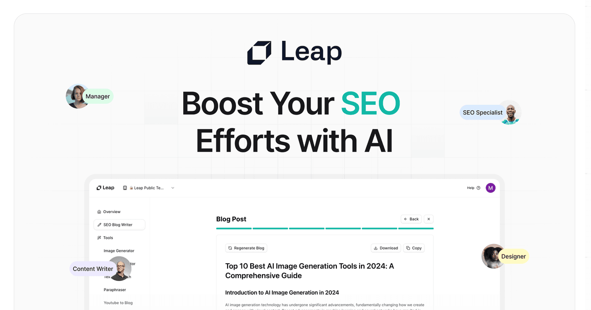 AI SEO by Leap AI