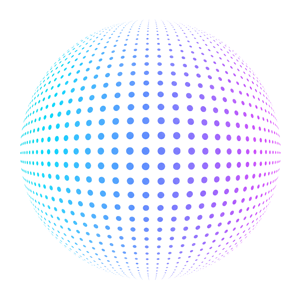 Abstract AI network visualization